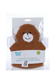 Мочалка-рукавичка Roxy-Kids Baby Bear для купания малышей