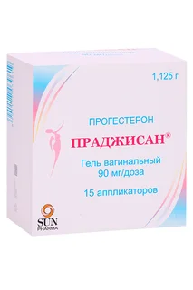 Праджисан 90 мг / доза 1,125 гр 15 шт гель вагинальный