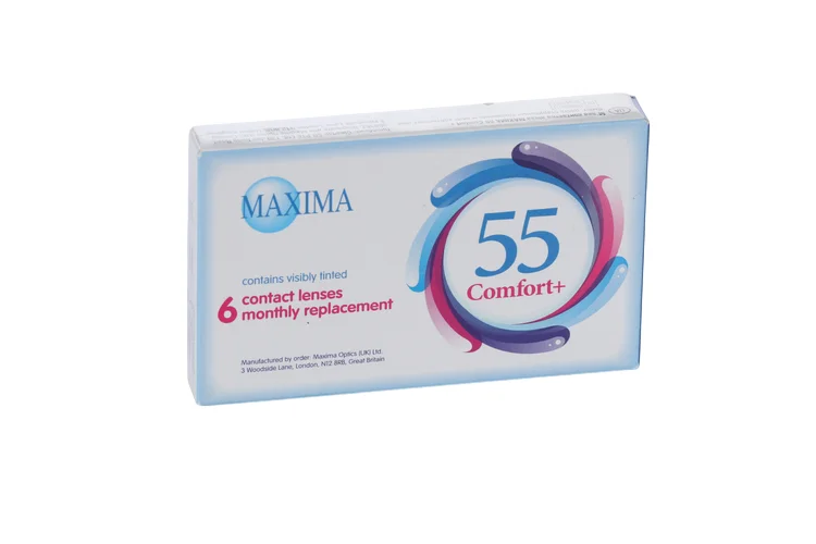 Линзы Максима 55 Комфорт плюс (диоптрия -4,75) 6 шт