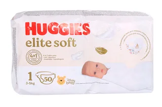 Подгузники Huggies Elite Soft 1 3-5 кг 50 шт
