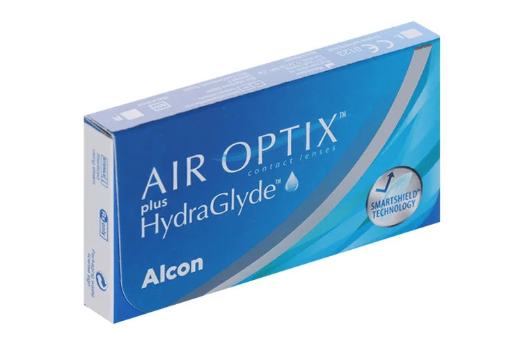 Контактные линзы Air Optix plus HydraGlyde (3) ежемесячные -4,00/14,20/8,6 3 шт