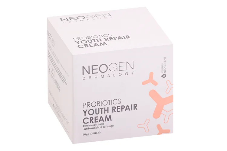 Крем Neogen Dermalogy Youth Repair восстанавливающий пробиотики / пептиды для лица, 50 г