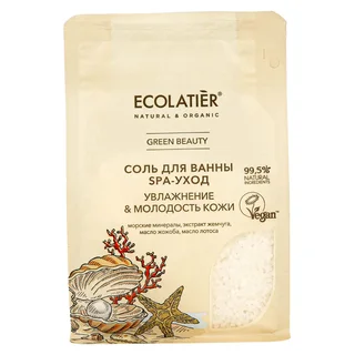 Green Соль для ванны SPA-уход 600 гр Ecolatier