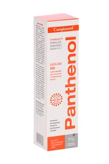Бальзам Compliment Panthenol SOS заживляющ при солнеч / термич ожогах 75 мл