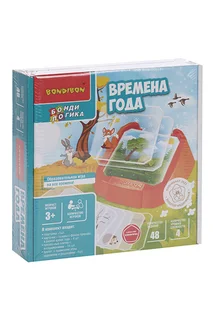 Игра Bondibon настольная Изучаем Времена года для детей