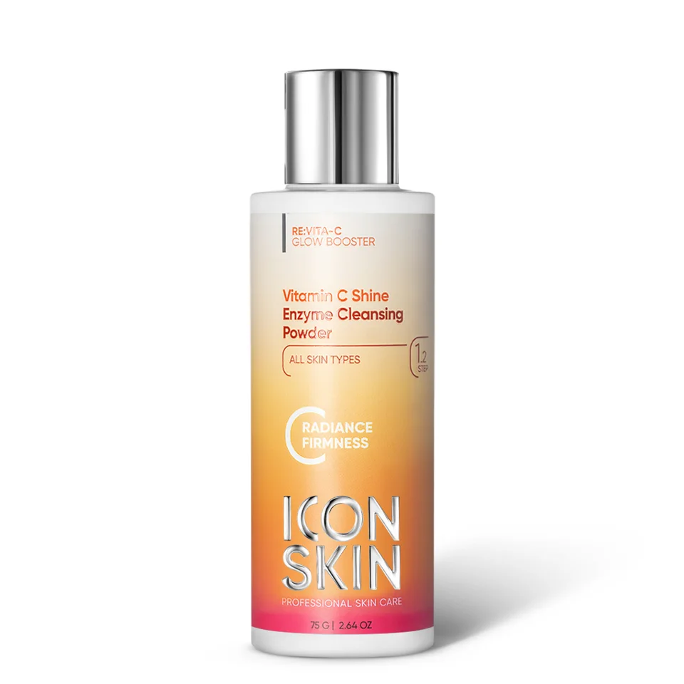 Vitamin C Shine Энзимная пудра для умывания, 75 г, Icon Skin
