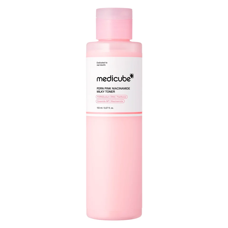 Молочный тонер с ПДРН и ниацинамидом PDRN Pink Niacinamide Milky Toner, 150 мл, Medicube