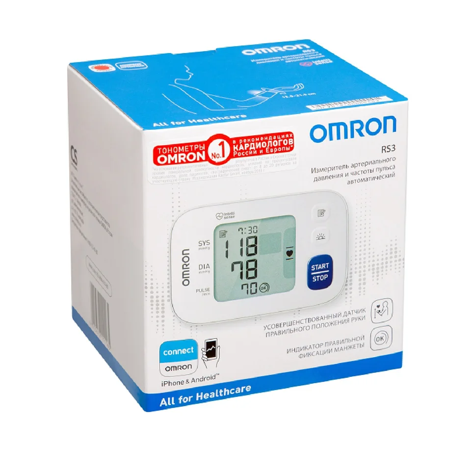 Омрон тонометр RS3 НEM-6130-RU