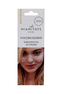 Тату-веснушки Miami Tattoos Daisy Splash переводные ромашки