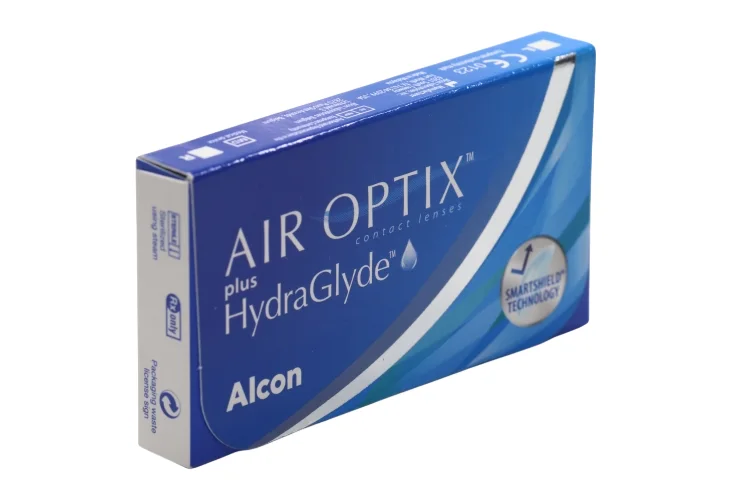 Контактные линзы Air Optix plus HydraGlyde (6) -2.50, 6 шт