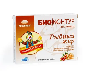 Pl Рыбный Жир С Маслом Зародышей Пшеницы Облепихи И Шиповника капсулы 100 шт
