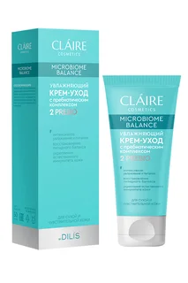 Крем-уход Claire Cosmetics Microbiome Balance увлажняющий для сух / чувствит кожи 50 мл