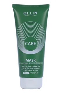 Маска Ollin Professional Care интенсивная для восст структуры волос 200 мл