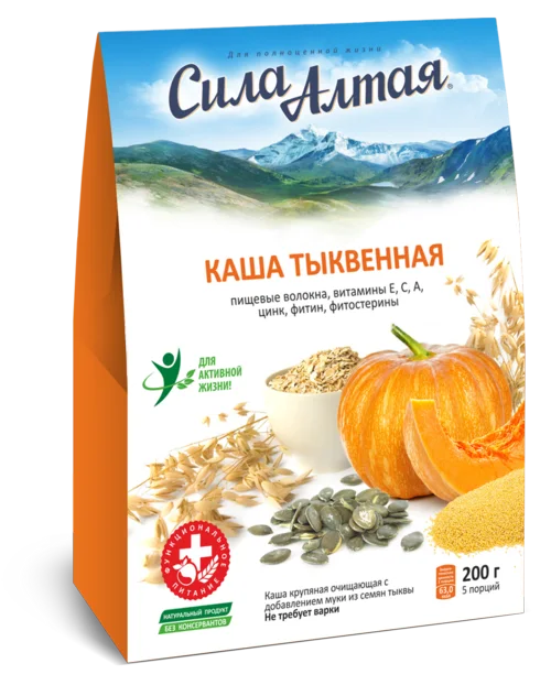 Каша тыквенная Eleo (5 саше-пакетов по 40 г) 200 гр