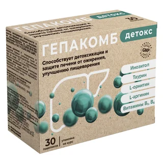 Гепакомб детокс 6 г*30 пакетиков Фармакор