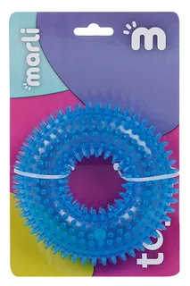 Кольцо с шипами Marli 12,5 см из термопластичной резины с пищалкой