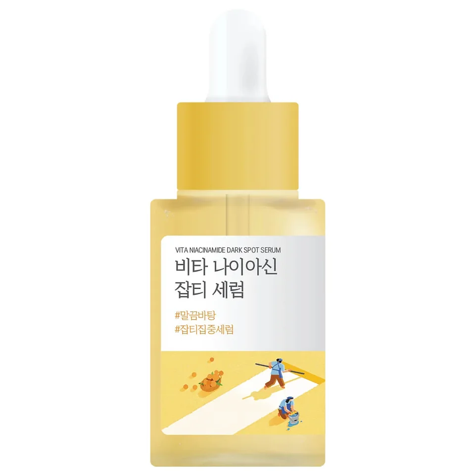 Сыворотка против пигментации с ниацинамидом Vita Niacinamide Dark Spot Serum 30 мл Round LAB