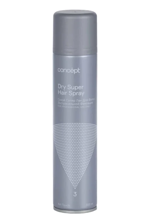 Лак для волос Concept Dry Super Hair Spray Экстрасильной фиксации 300 мл
