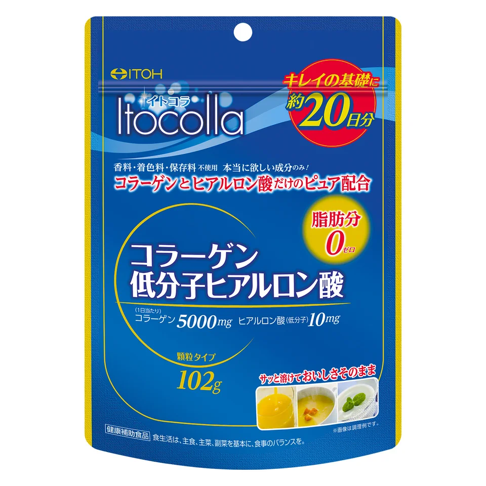 БАД Коллаген Itoh с гиалуроновой кислотой (Collagen & hyaluronic acid) порошок 102 гр
