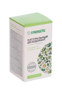Дезодорант Synergetic бергамот-зеленый лайм натурал 50 мл