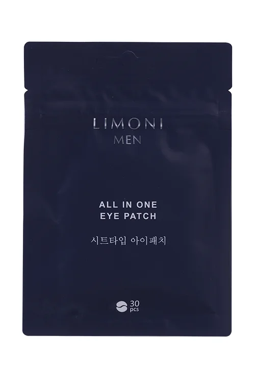 Патчи Limoni Men All In One антивозрастные 30 pcs для век