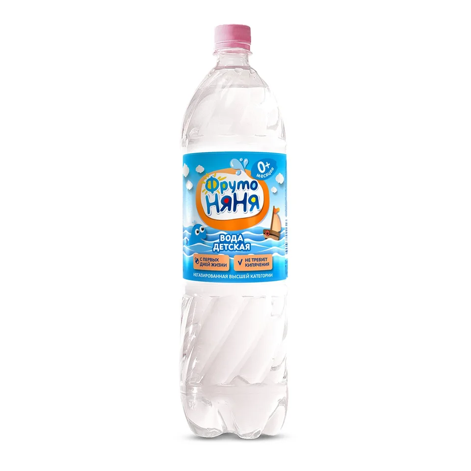 ФрутоНяня вода для детей 1,5л