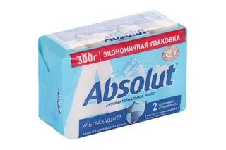 Мыло Absolut ABS ультразащита 75 гр 4 шт