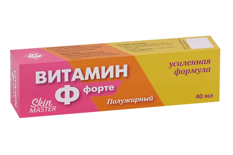 Крем Skin Master витамин Ф форте полужирный 40 мл