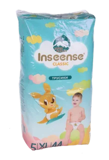 Трусики-подгузники Inseense Classic XL (12-17 кг) 44 шт голуб