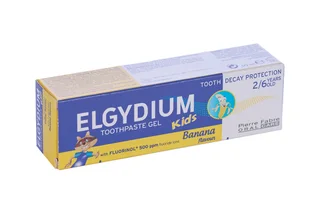 Зубная паста-гель Elgydium Kids Banana Защита от кариеса для детей (2-6 лет) 50 мл