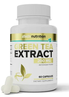 Экстракт зеленого чая aTech Nutrition, 60 шт, капсулы