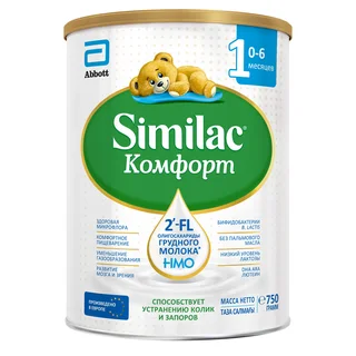 Симилак смесь молочная Комфорт 1 750 гр