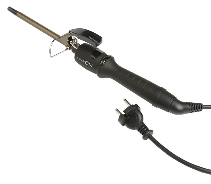Плойка LuazON LW-39 65 Вт керамическое покрытие d=9 мм 230°С черная