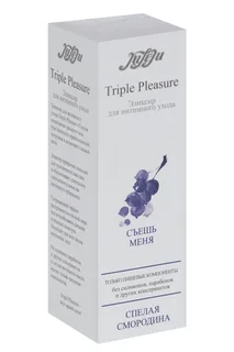 Эликсир для интимного ухода Juleju Triple Pleasure спелая смородина 10234juleju 65 гр