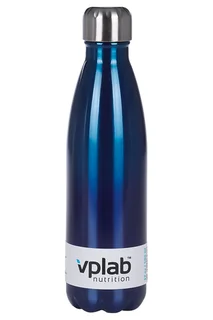 Термобутылка Vplab металл 500 мл синий