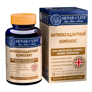 Антиоксидантный комплекс Сенсе оф Лайф 30 шт капсулы