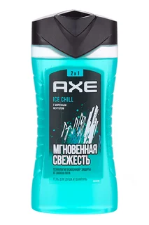 Гель для душа AXE Айс чилл муж 2в1 Мгновенная свежесть 250 мл