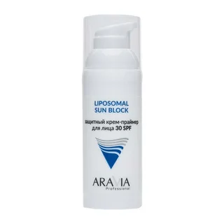 Крем-праймер Aravia Professional Sun Block 30 SPF защитный для лица 50 мл