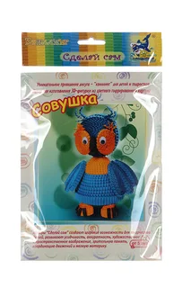 Набор Смышлёный для изготовления 3D фигурки совушка