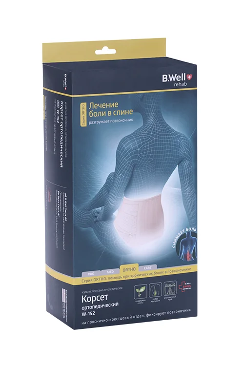 Корсет ортопед. пояс.-крестцов. Orto W-152 XL беж.