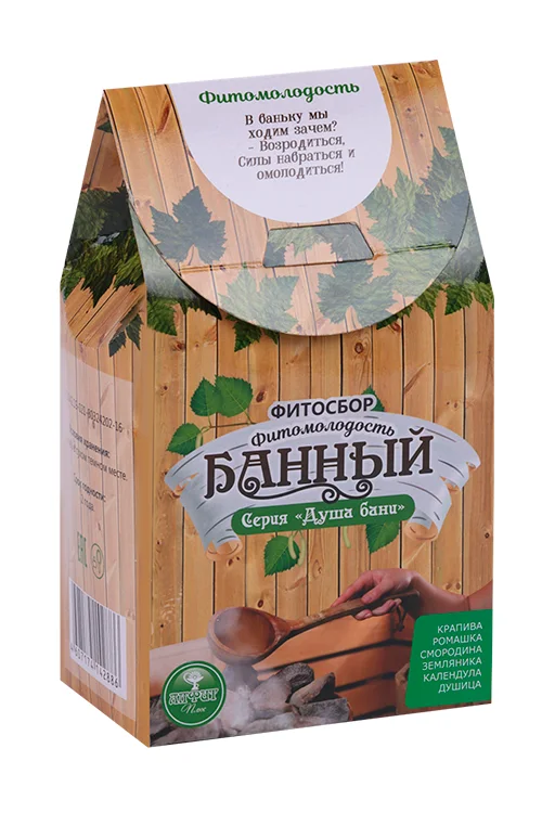 Фитосбор Алфит Плюс Душа бани / Фитомолодость банный 80 гр