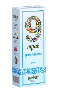 Бальзам 9 трав для легких 250 мл