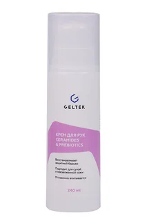 Крем Geltek Ceramides&Prebiotics для рук 240 мл