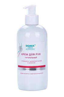 Крем Domix Green Professional для рук пит с ромашкой / тысячелистником / серебром, 500 мл