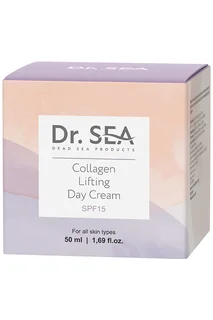 Крем-лифтинг для лица Dr. Sea дневной коллагеновый SPF15 50 мл