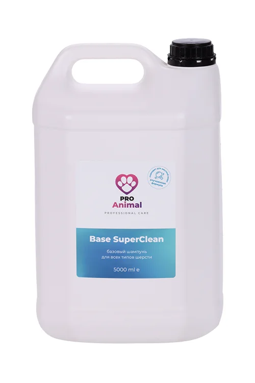 Шампунь ProAnimal Pamilee Base SuperClean профессион для собак 5 л