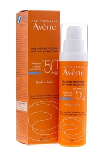 Авен Сан Флюид Spf50+ Без Отдушек 50 мл