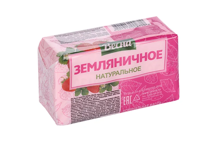 Мыло Весна Земляничное 140 гр