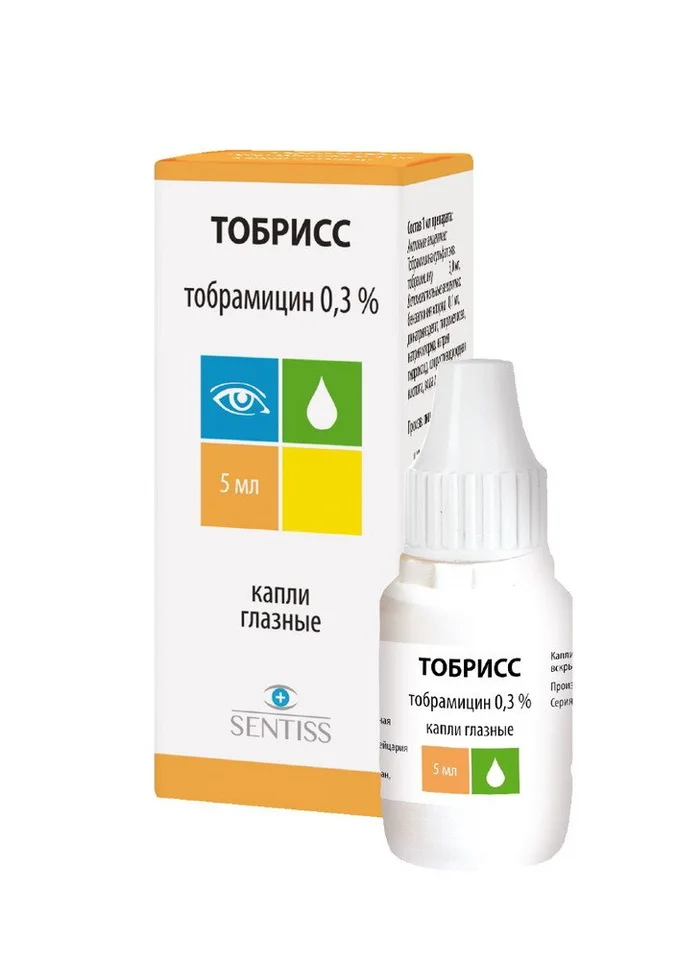 Тобрисс капли 0.3 % 5 мл