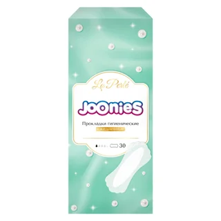 Прокладки Joonies La Perle гигиенич ежедневные женские, 30 шт